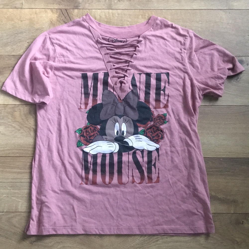 short sleeve tie up top